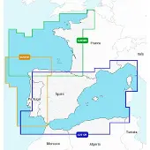 Garmin Npeu009r Portugal Und Spanien/nordwesten Navionics+ Micro Sd/sd-kartenkarte
