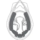 AGV Ax9 Wangenpolster