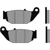 Brenta Moto Bremsbeläge Kh629 Gesintert Metallic (Gold) Für Honda Crf 250 L '13-'16 Hinten (Ft 4151)