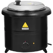 Royal Catering Elektrischer Suppenkocher Thermoskanne 13 l 600 W schwarz