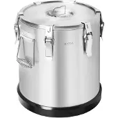 Royal Catering Thermobehälter Edelstahl - 22 L - - Gummiboden RC-TFT22