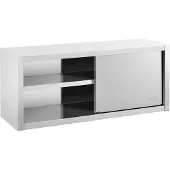 Expondo Royal Catering Edelstahl Hängeschrank - 140 x 45 cm