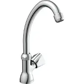 Schutte Waschtischarmatur CARNEO, Kaltwasserhahn, Wasserhahn Kaltwasser, Wasserhahn Bad Chrom