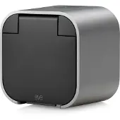 Eve Audio Outdoor Steckdose Energy silber IP 44