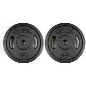 FINNLO 10kg Eisen Hantelscheibe 2 Einheiten