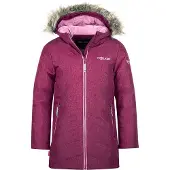 TROLLKIDS Mädchen Wasserdichte Jacke Rotwein 133-229 Grösse 152