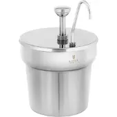 Royal Catering Saucenspender - Edelstahl - 6,6 l -
