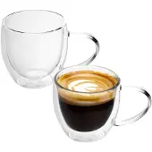 Intirilife 2x Thermo Glas in 200 - 300ml