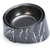 Designed By Lotte Melamin-Katzennapf Vita, schwarz - 160 ml, Ø 13,5 cm