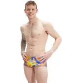 Speedo Club Training Allover 17 Cm Badeslip