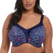 Elomi Sport BH Energise | Grösse: 95K | Farbe: Navy-Blau/Print