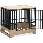 Designed By Lotte Hundekäfig Premium schwarz, Größe: M