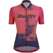 Santini - Women's Forza Indoor Jersey - Radtrikot Gr XL rosa