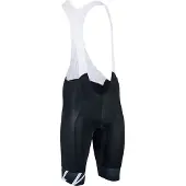 Silvini Shorts Gavia MP1605 – Herren elastisch mit Sitzpolster Latzhose schwarz-weiß größe XS 3120-MP1605-08011