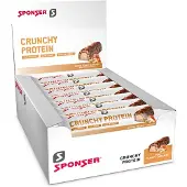 Sponser Sport Food Crunchy Proteinriegelbox Himbeere 50g 12 Einheiten