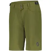 SCOTT Shorts W's Trail Flow With Pad fir green (7340) S