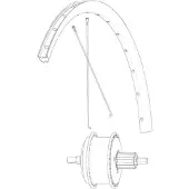 Mavic Rear Ksyrium S Disc Ebm Rennradfelge