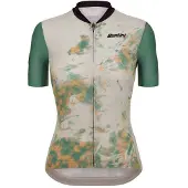 Santini Marble Slim Fit Kurzarm-radtrikot