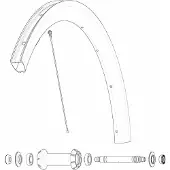 Mavic Front Cosmic Sl 40 Rb Rennradfelge