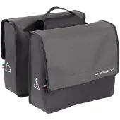 Skuad Bisaccia City Fahrradtaschen Schwarz Schwarz One Size