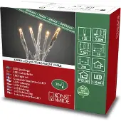 Konstsmide - Micro LED Lichterkette, verschweißt, 35 bernsteinfarbene Dioden, 24V Innentrafo, transparentes Kabel; 6352-823