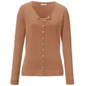 Peter Hahn Twinset aus 100% SUPIMA-Baumwolle braun, 44