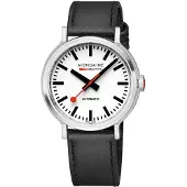 Mondaine Herren Uhr Armbanduhr Automatik 41 mm MST.4161B.LBV Leder