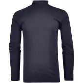 Ragman Herren Stehkragen-Pullover - Langarm Basic Stehkragen Regular, Single Jersey, einfarbig