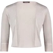 Vera Mont Strickjacke "Damen ohne Verschluss" 1 Stk. Glitzer