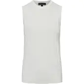 Armani Exchange für Damen. 8NYH9AYMH6Z1130 Weißes Stricktop (XS), Lässig, Viskose, Ärmellos / Hosenträger
