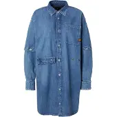 G-Star Modular Shirt Kleid - Mittelblau - Damen - XL
