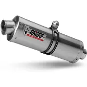 MIVV Oval Honda Cbr 600 F 2001-10 H.013.lx1 Homologierter Slip On Schalldämpfer