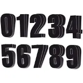 Holeshot 7900b 11 Cm Panel Number Holder 100 Pieces Grafik-kit