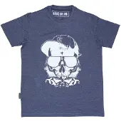Rock Or Die Skull Crew Kurzarm-t-shirt