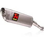 Akrapovic Italjet Dragster 125 20-22 Ref:s-it125so2-apt Titanium Nicht Homologierter Slip-on-schalldämpfer