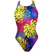 Turbo Badeanzug, Damen Color Jungle