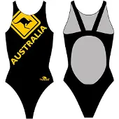 Turbo Australia Kangaroo Signal Pro Resist Badeanzug