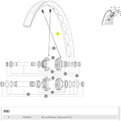 Mavic Deemax S 27.5´´ Speichen