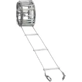 Fixe Climbing Gear Stahl Leiter 12.5 Cm Grau 10 m Grau 10 m