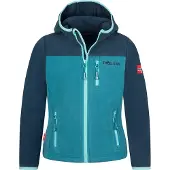 TROLLKIDS Kids Stavanger Jacket Kinder Marineblau Jacke Outdoor Alltag (706-104)