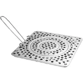 Butsir 73900 Repu0042 Tragbarer Küchentoaster 20x20 Cm Silber Silber One Size