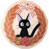 Marushin Kikis kleiner Lieferservice Kissen Jiji Bread Wreath 35 x 35 cm