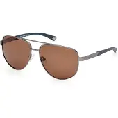 SKECHERS Se00038 Polarisierte Sonnenbrille Blau Mann Blau One Size