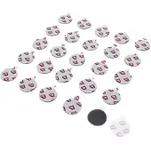 Rycote 25x Stickies Adv, 23mm Round (Pack)