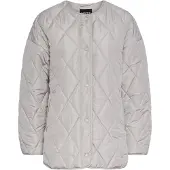 Pieces Stella Quilted Jacke Beige S Frau Beige S