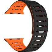 Cover-Discount Apple Watch 44/45/46/49mm - Silikon Sportarmband zweifarbig