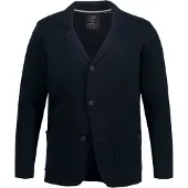 JP 1880 Strickjacke in dunkel marine | Gr.: 8XL