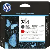 HP 744 DesignJet Druckkopf Mattschwarz/Chromatisches Rot, DesignJet Z2600 PostScript-Drucker, DesignJet Z5600 PostScript-Drucker, Thermal Inkjet, Schwarz, F9J88A, Singapur, 28 mm