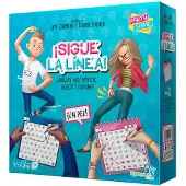 Asmodee Sigue La Línea! Brettspiel Spanisch Mehrfarbig Mehrfarbig One Size