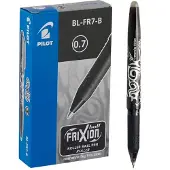 Pilot Pen Gelschreiber FRIXION, radierbar, nachfüllbar, 12 Stück, 0,4 mm, schwarz